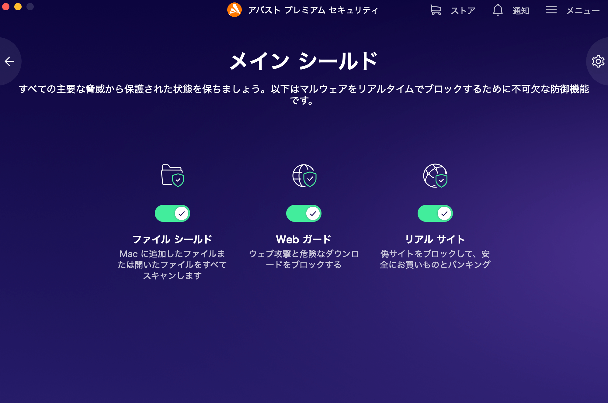 メインシールド