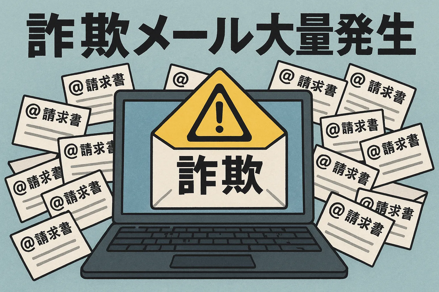 【偽メールが大量発生中】JCBカードを装った詐欺メール