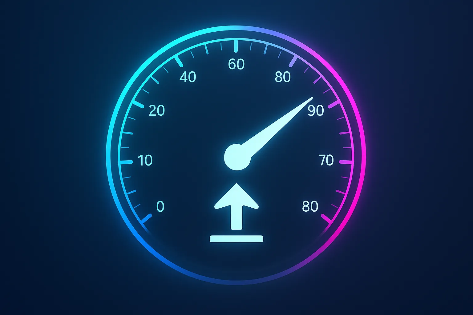 アップロード速度（送り出す速さ）