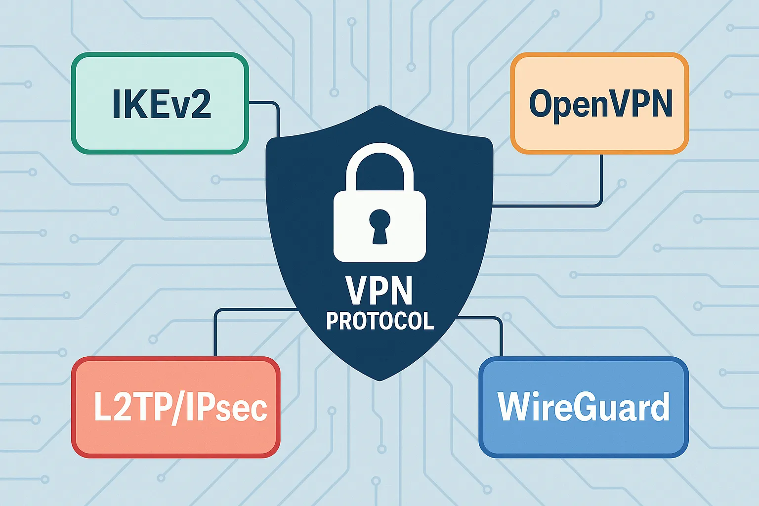 安全性④：VPNプロトコル【速度と安全性のバランス】