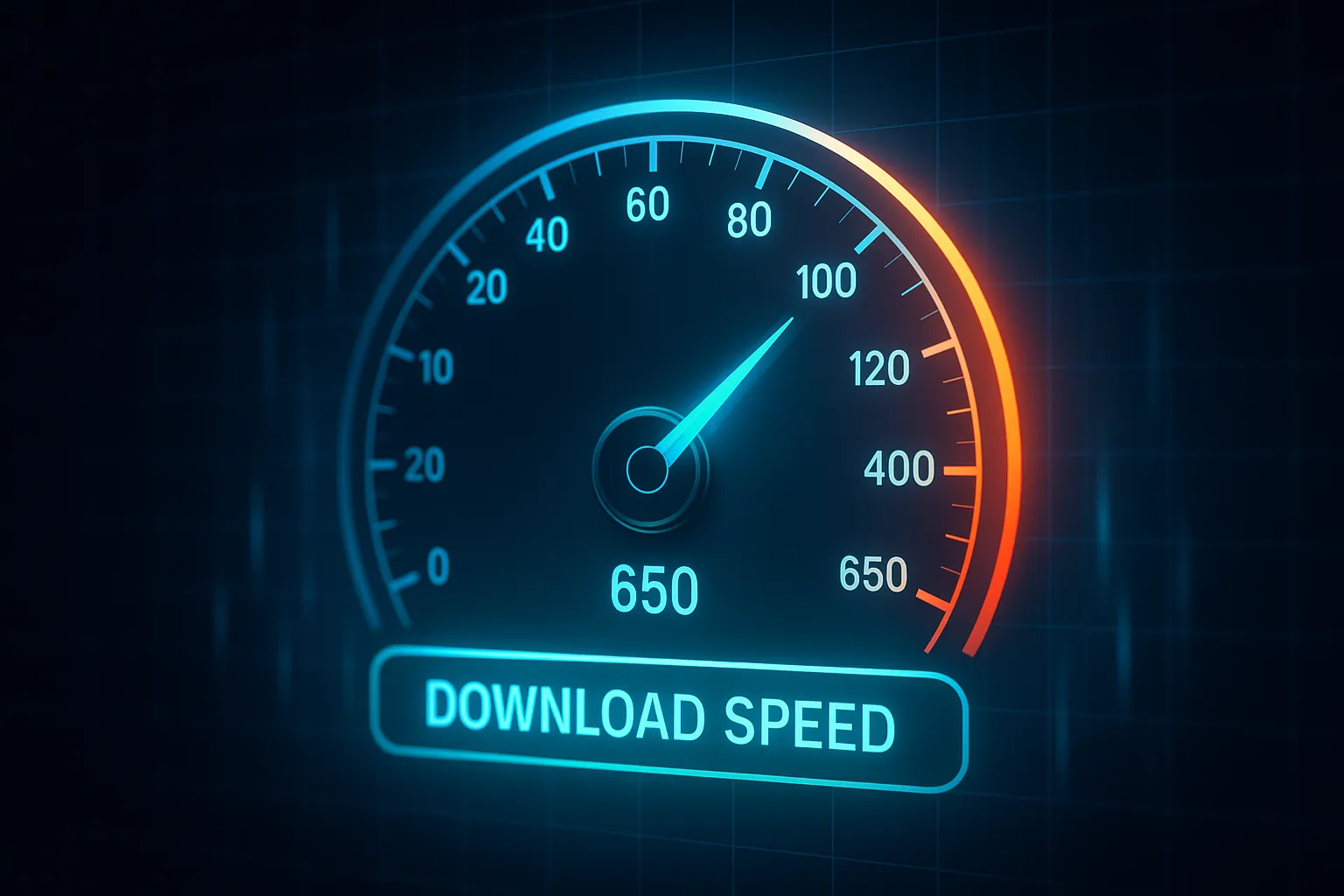 ダウンロード速度（受け取る速さ）